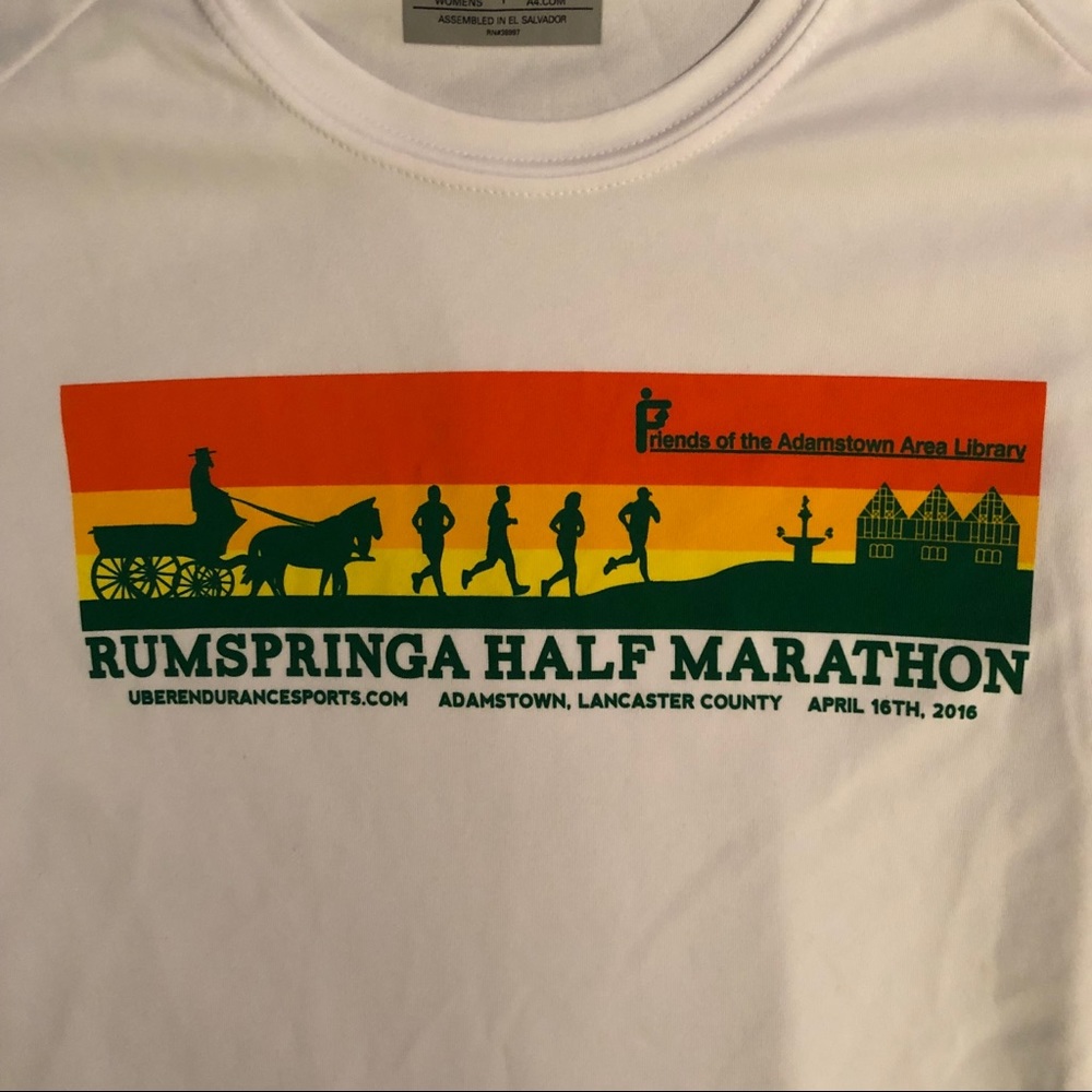 Moisture-wicking Rumspringa athletic T-shirt